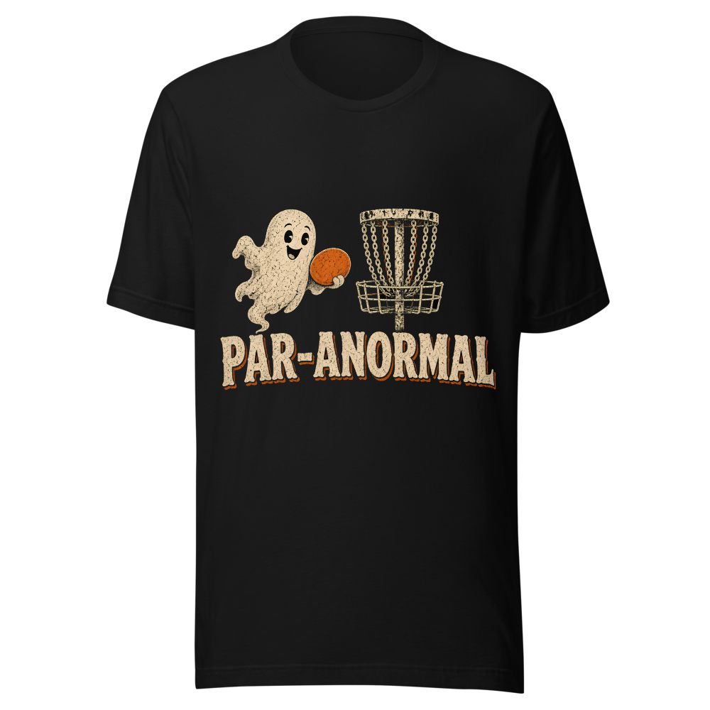 Halloween disc golf t-shirt