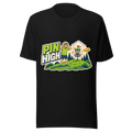 Pin High - Bella+Canvas 3001 Black front