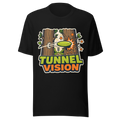 Tunnel Vision - Bella+Canvas 3001 Black front