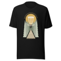 Lantern Path - Bella+Canvas 3001 Black front