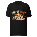 DG-H01 Disc or Treat - Bella+Canvas 3001 Black front