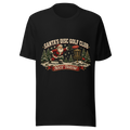 DG-H02 Santa's Disc Golf Club - Bella+Canvas 3001 Black front