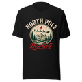DG-H03 North Pole Disc Golf - Bella+Canvas 3001 Black front