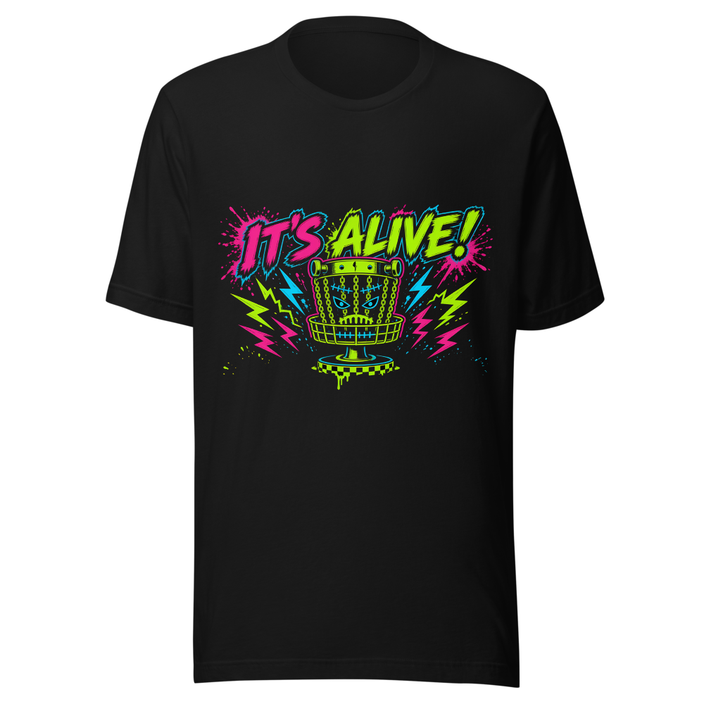 It's Alive! - Bella+Canvas 3001 Black front
