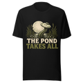 DG-HW07 The Pond Takes All - Bella+Canvas 3001 Black front