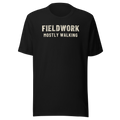 Fieldwork: Mostly Walking - Bella+Canvas 3001 Black front