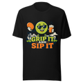 Grip It and Sip It — Bella+Canvas 3001 Black front
