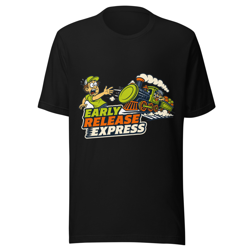 Early Release Express — Bella+Canvas 3001 Black front