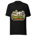 Jump Putt Judged — Bella+Canvas 3001 Black front