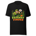 Fairway Finder — Bella+Canvas 3001 Black front