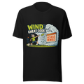 Wind Cheat Code — Bella+Canvas 3001 Black front