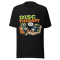 Disc Therapy Session — Bella+Canvas 3001 Black front