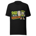 Par is a Suggestion — Bella+Canvas 3001 Black front