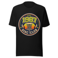 1987 Disc Club Badge — Bella+Canvas 3001 Black front
