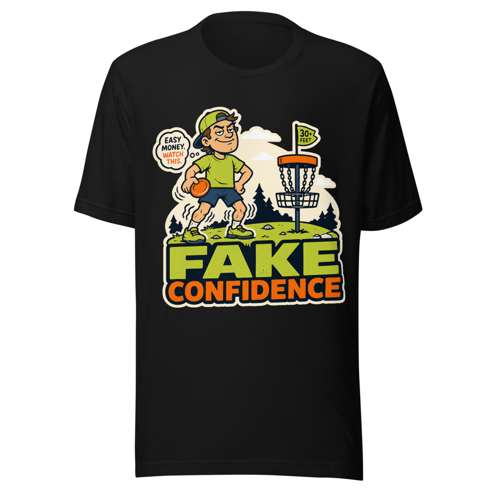 Comex Confidence — Bella+Canvas 3001 Black front