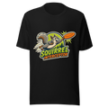 Squirrel Interceptor — Bella+Canvas 3001 Black front