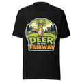 Deer in the Fairway — Bella+Canvas 3001 Black front