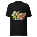 Bee Line Drive — Bella+Canvas 3001 Black front