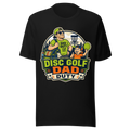 Disc Golf Dad Duty — Bella+Canvas 3001 Black front