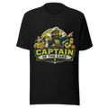 Captain of the Card — Bella+Canvas 3001 Black front