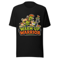 Warm-Up Warrior — Bella+Canvas 3001 Black front