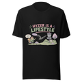 Hyzer Is A Lifestyle — Bella+Canvas 3001 Black front