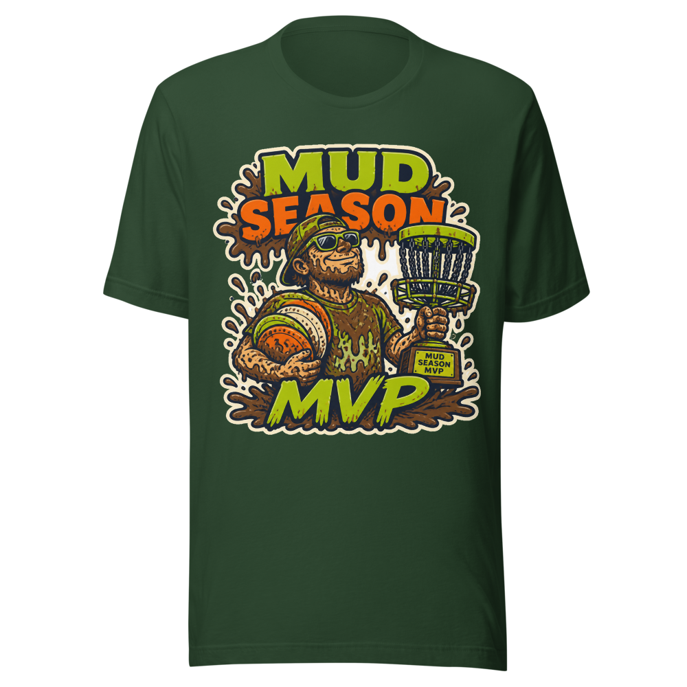 Mud Season MVP - Bella+Canvas 3001 Forest front